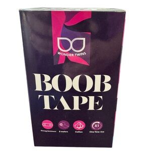 WonderTwins Breast Lift Tape Waterproof & Sweat-proof Adhesive Boob Tape Kit NIB